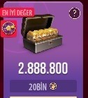 20 Bin Vip Zynga Gold Paketi 2.0T-3.0T arası chip Zynga VIP Paketler Satın Al